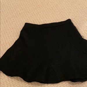 Black Zara skirt